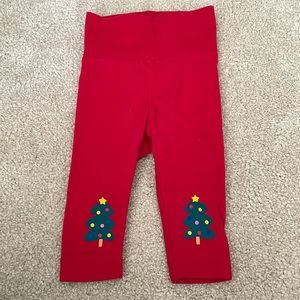 H&M Christmas tree leggings